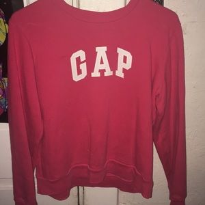 GAP pink pull over sweater